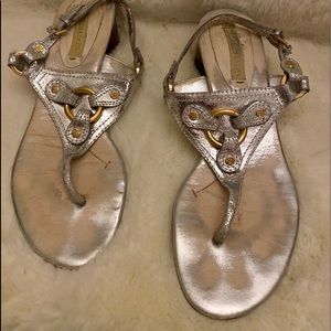 BCBG MaxAzria leather sandals